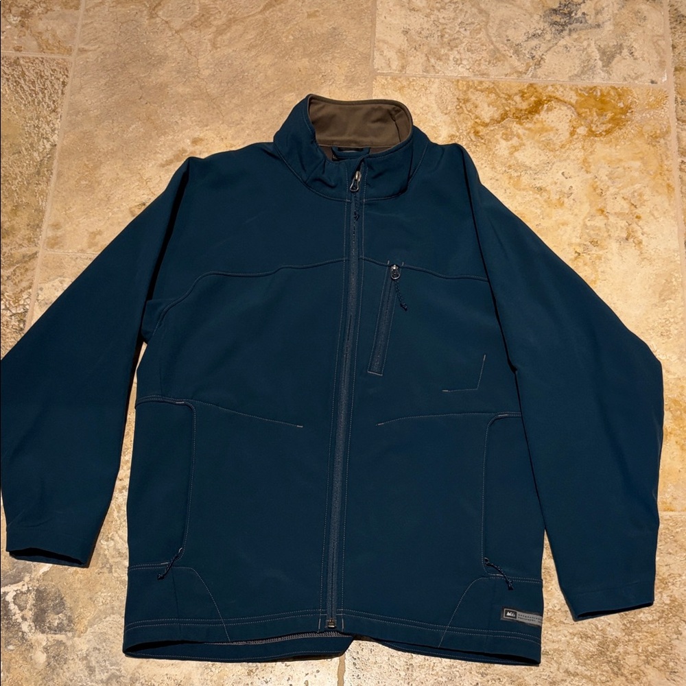 REI Men's Deep Blue Windbreaker